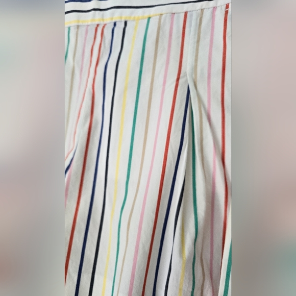 J. Crew striped tie waist shorts Multicolor stripes with bow size 2 - Picture 3 of 12